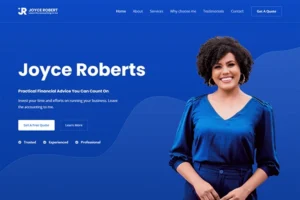 Accountant Website Template