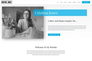 Freelancer Artist Website Template