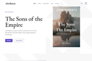 Online Book Store e-Commerce Website Template