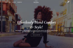 Fashion Clothing Online Store e-Commerce Website Template