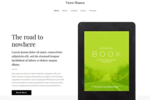 Online Book Store e-Commerce Website Template