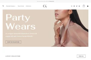 Fashion Designer Website Template