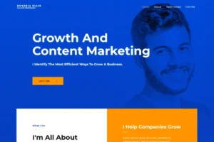 Content Marketing Website Template