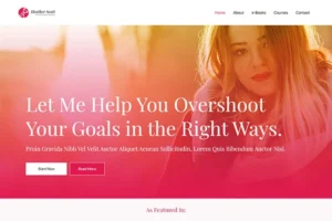 Speaker Website Template