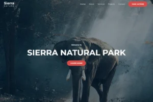 Nature Website Template
