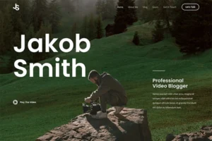 Vloger Website Blog Vloger