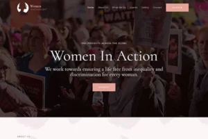 Social NGO Website Template