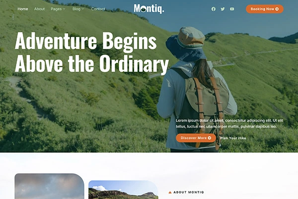 website screencapture templates sparklethings montiq template kit home 2026 04 11 15 23 20