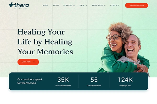 Website Psiholog Thera