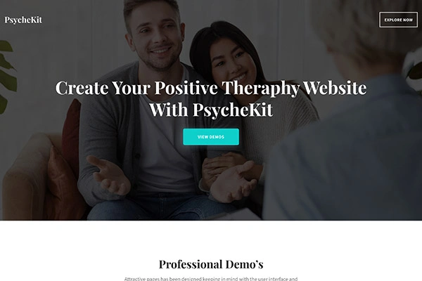 Website Psiholog Psychekit